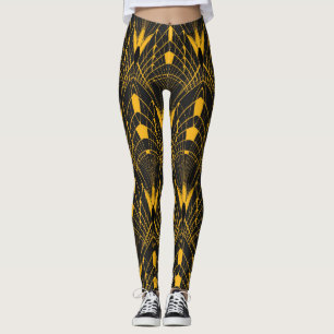 Geometric Harmony: Digital Ornament Design Leggings