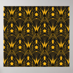 Geometric Harmony: Digital Ornament Design Poster