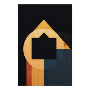 Geometric Harmony Poster