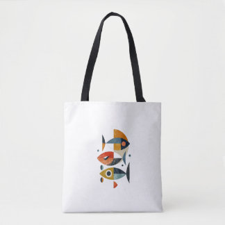 Geometric Harmony Tote Bag