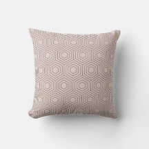 Geometric Hexagon Pattern | Grey