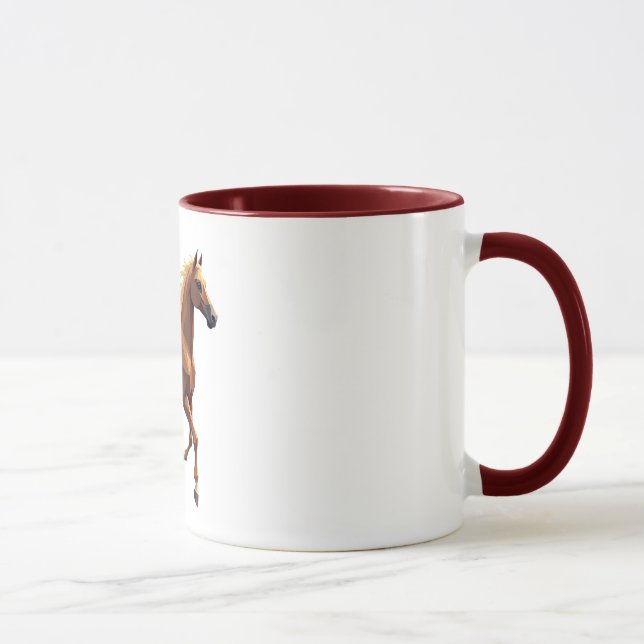 Geometric Horse Mug (Right)