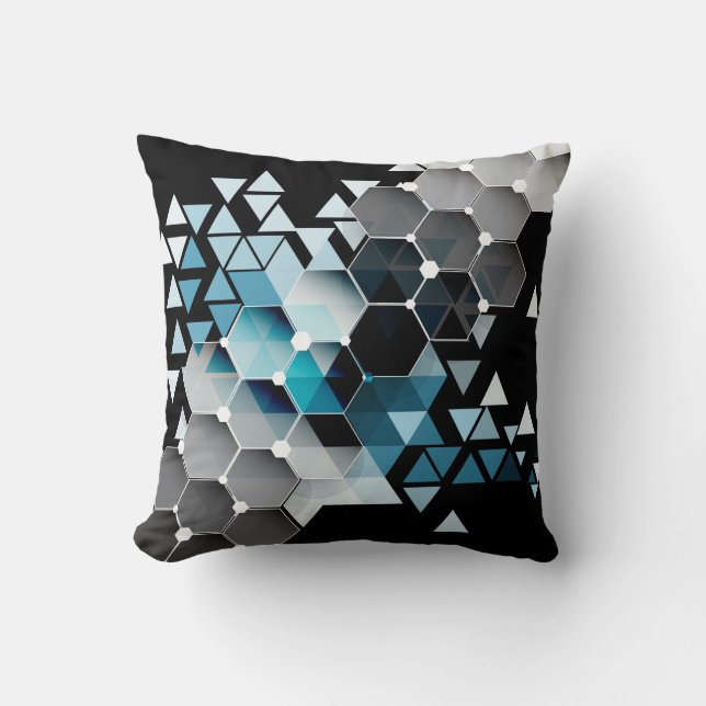 Geometric imagination  cushion (Front)