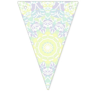 Geometric Intricate Colourful Boho Hippie Mandala  Bunting