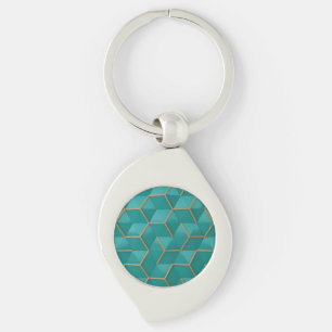 geometric key ring