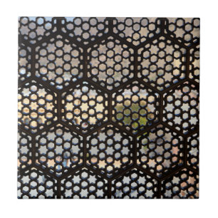 Geometric Lattice window, India Ceramic Tile