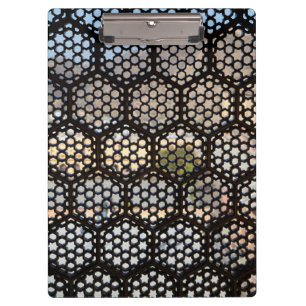 Geometric Lattice window, India Clipboard