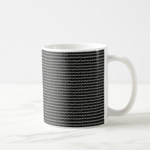 Geometric Line Pattern – Clean Coffee Mug