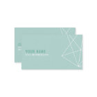 Geometric Lineart Business Card