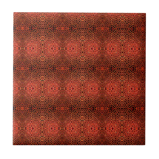 GEOMETRIC LINES CERAMIC TILE (Front)