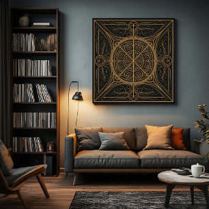 Geometric Luxury Canvas Print