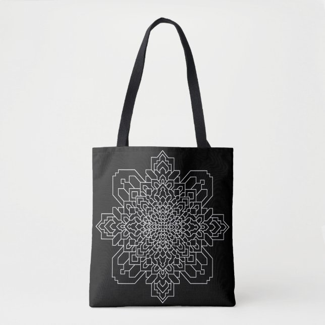 Geometric Mandala #11 Tote Bag (Front)
