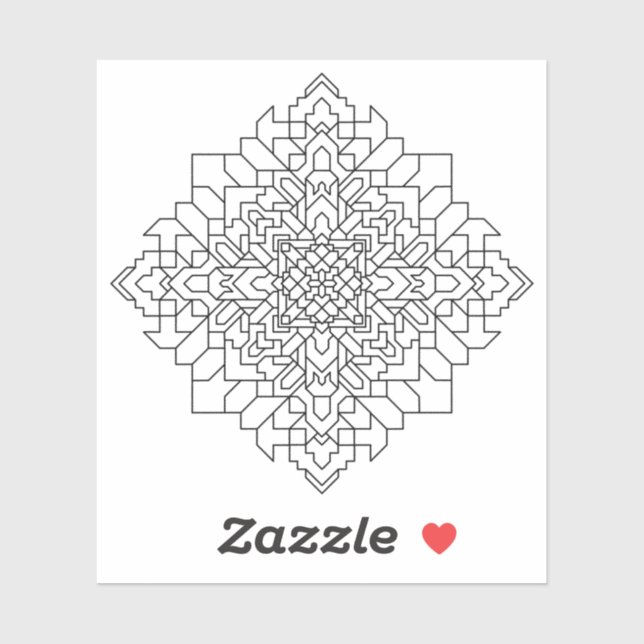 Geometric Mandala #14 (Sheet)