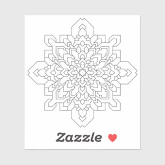 Geometric Mandala #4 Clear