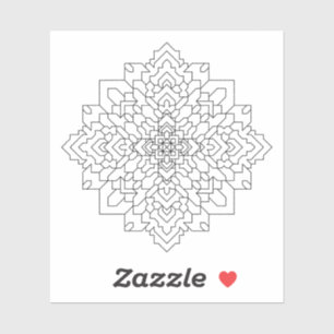 Geometric Mandala #7 Clear
