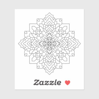 Geometric Mandala #7 Clear