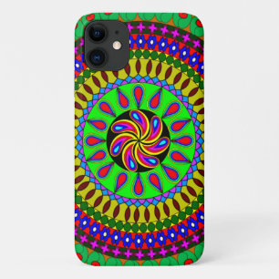 Geometric Mandala Art Design iPhone 11 Case