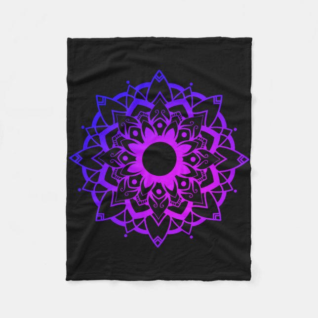 Geometric Mandala Blanket (Front)