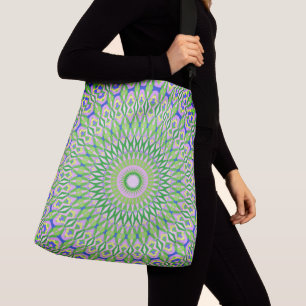 Geometric Mandala Crossbody Bag