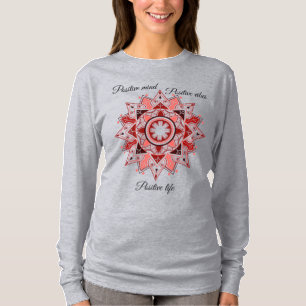 Geometric Mandala, Inspirational  T-Shirt