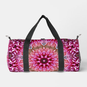 Geometric Mandala Pink Flower Pattern-67545 Duffle Bag