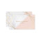 Geometric Marble Gold Light Pink Business Card