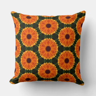 Geometric Marigold 010614(1) Cushion