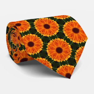 Geometric Marigold 010614(1) Tie