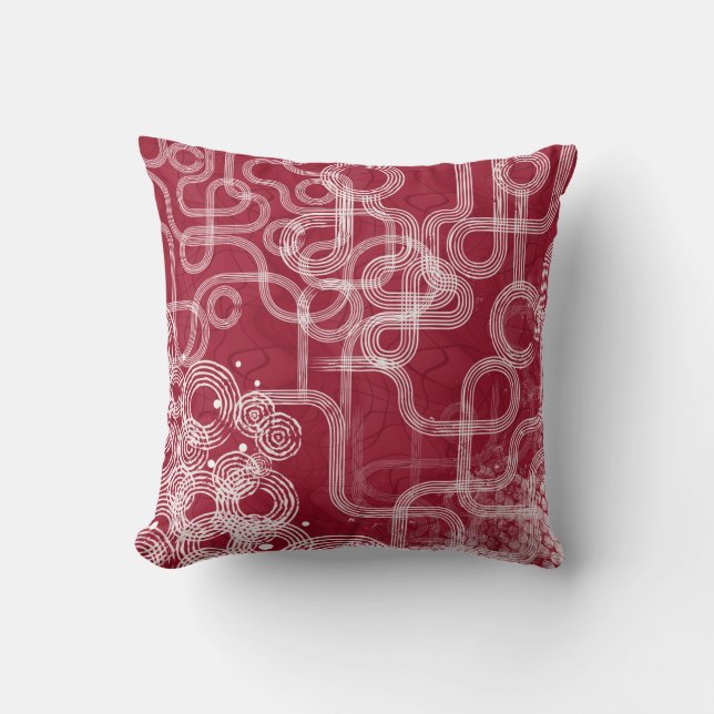 Geometric Mess Cushion (Front)