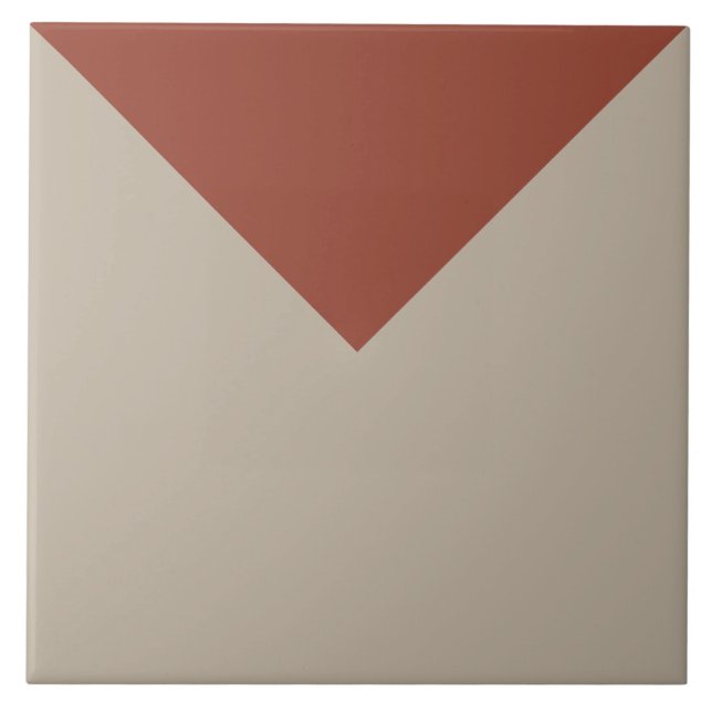 Geometric Mid century Colors Tile (Front)