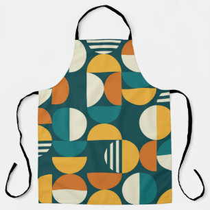 Geometric mid-century modern seamless pattern - 60 apron