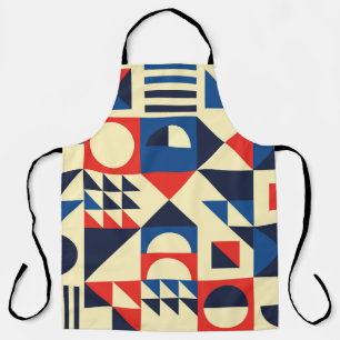 Geometric mid-century modern seamless pattern - 60 apron