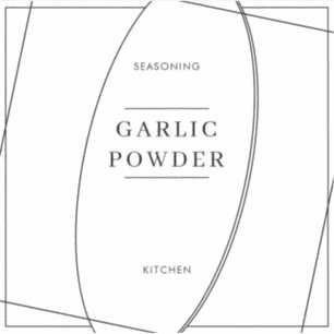 Geometric Minimal Kitchen Pantry Jar Label