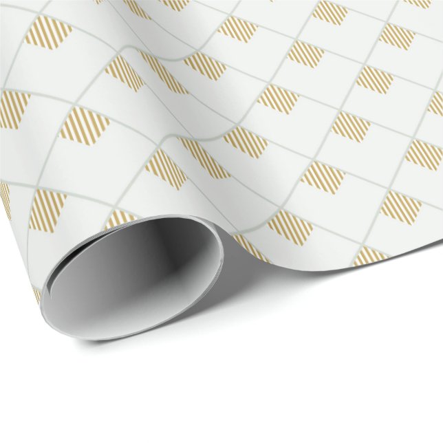 Geometric minimalism strokes wrapping paper (Roll Corner)