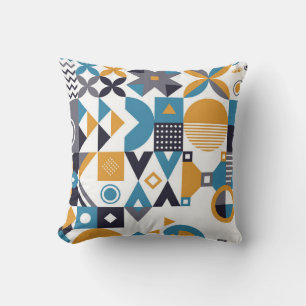 Geometric minimalistic pattern. Abstract designpat Cushion