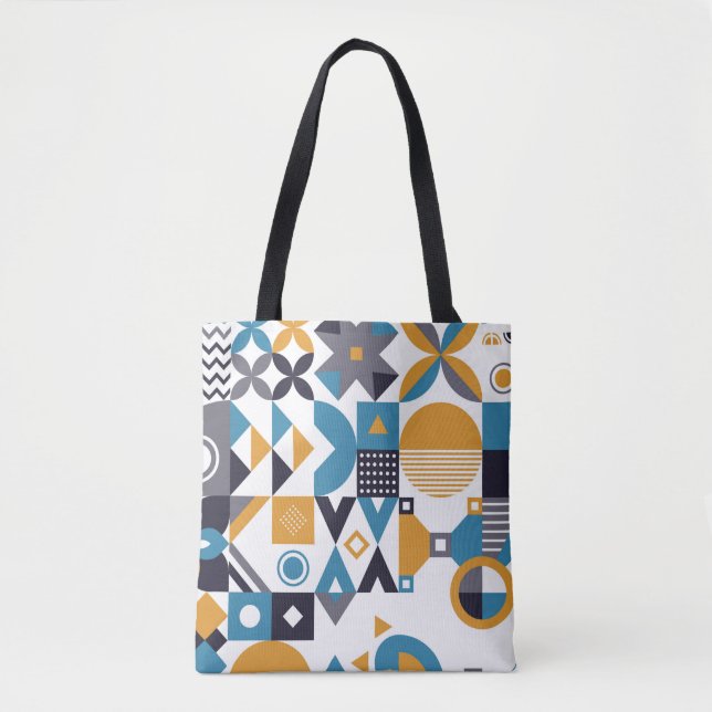 Geometric minimalistic pattern. Abstract designpat Tote Bag (Front)
