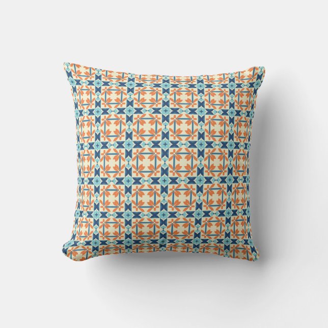 Geometric Mirage Cushion (Front)