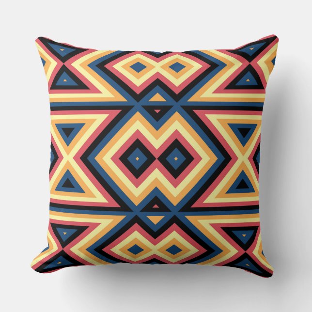 Geometric mirror cushion (Front)