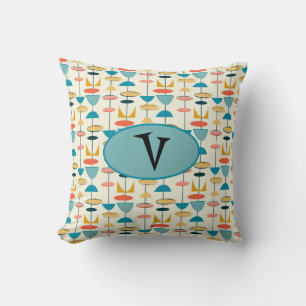 Geometric, Mod, Retro, Mid Century Modern Cushion