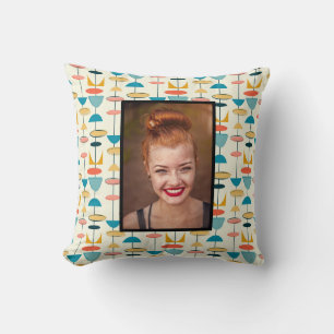 Geometric, Mod, Retro, Mid Century Modern, Photo, Cushion