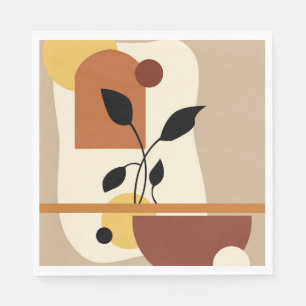 Geometric Modern Art Napkin