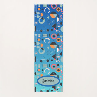 Geometric Modern Exercise Yoga Mat