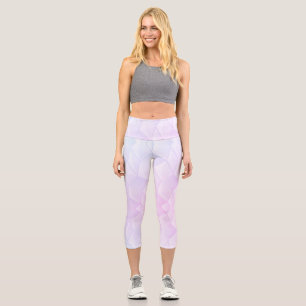 Geometric Mosaic Design Capri Leggings