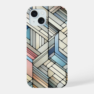 Geometric Mosaic iPhone 15 Case