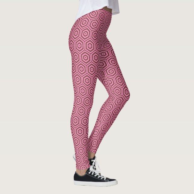Geometric mosaic leggings (Right)