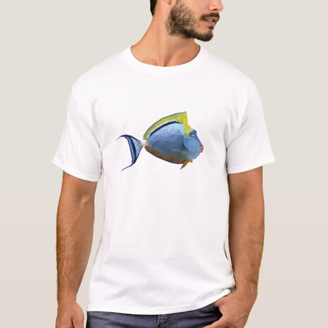 Geometric Mosaic Naso Tang T-Shirt (Front)