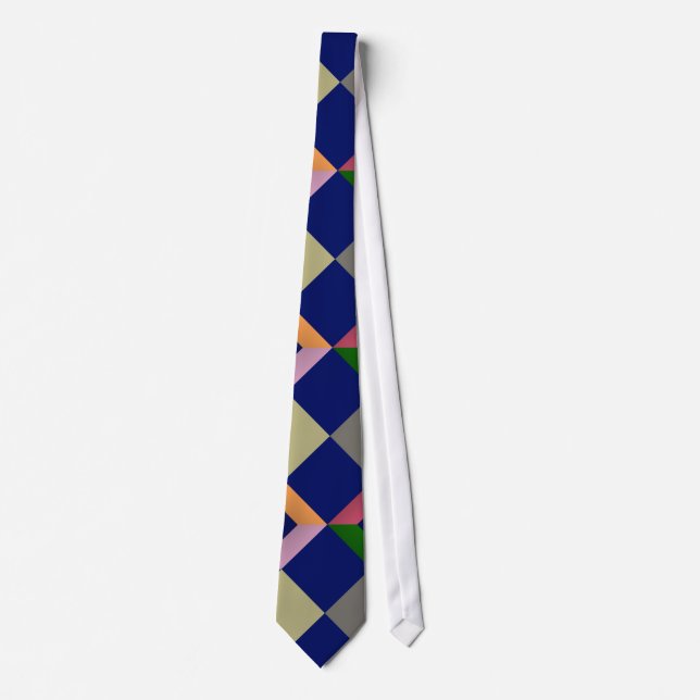Geometric Mosaic Pattern #2 Tie (Front)