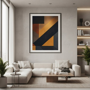 Geometric Mosaic Poster