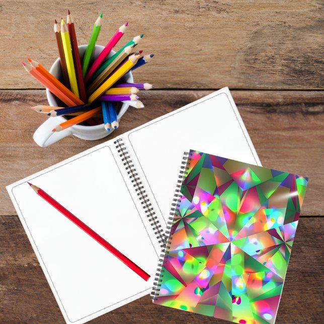 Geometric Muse: The Tetrahedron Sketchbook Notebook (Creator Uploaded)