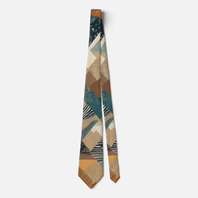 Geometric neck tie (Front)